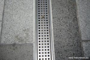 stainless perforated drain, drains for monuments, courtyard trench drains,