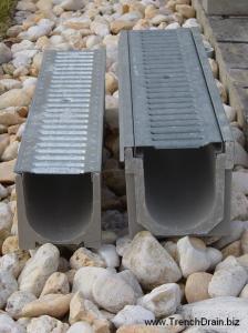 comparing polycast 600 series, 400 series residential drain, 600 series trench drain