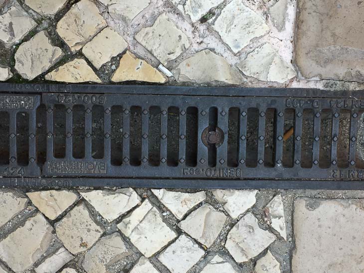 Benito-Drain-Portugal, ductile iron trench bodies, iron trench drain
